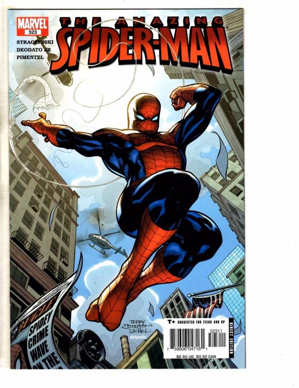 4 Amazing Spider-Man Marvel Comic Books # 521 522 523 524 VF-NM Range 1st P J268