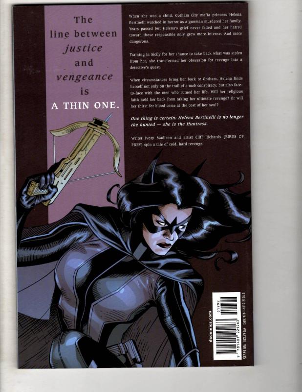 Huntress Year One DC Comics Graphic Novel TPB Comic Book Batman Gotham J304