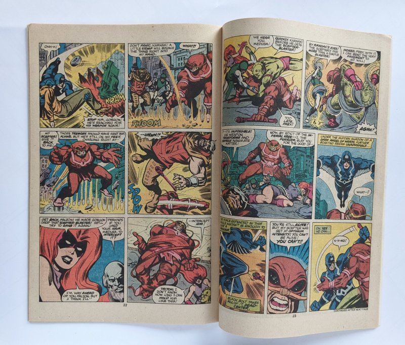 The Inhumans (1977) VF    Keith Pollard art