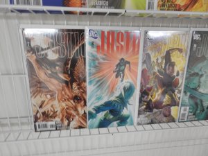 Justice #1-12 (2006) Complete Set! Beautiful NM- Condition! Painted Covers!