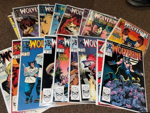Wolverine Vol 1 (1988) Lot, Complete Series Set w/Issue #s 1-1-189, X-Men