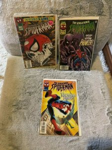 Lot of 3 Books sensational spider-man #2 16 17 Marvel Comics 