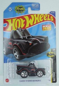 Hot Wheels - Classic TV Series Batmobile - New 22 MINI - 3/5 - 78/250 194735015306