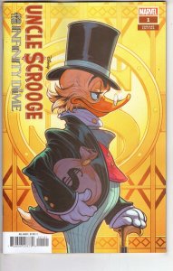 UNCLE SCROOGE INFINITY DIME #1 ELIZABETH TORQUE VAR