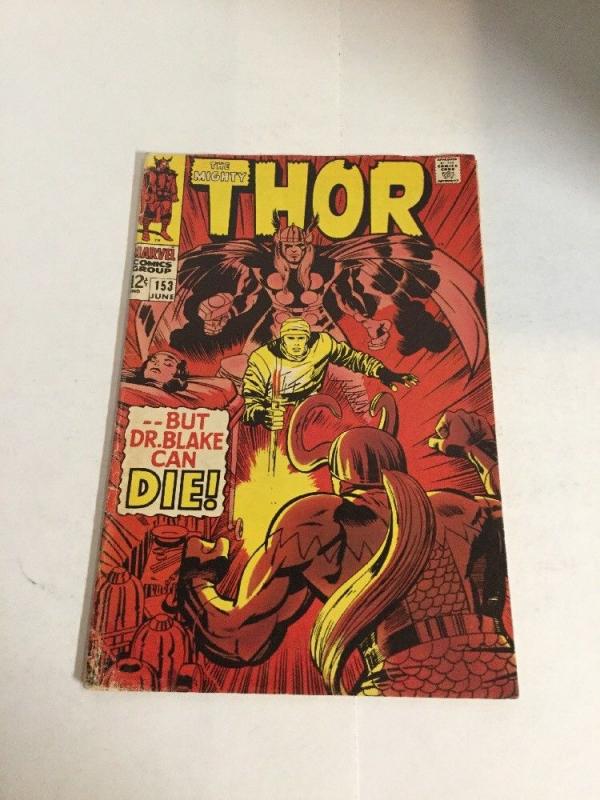 Thor 153 Vg/Fn Very Good/Fine 5.0 Silver Age