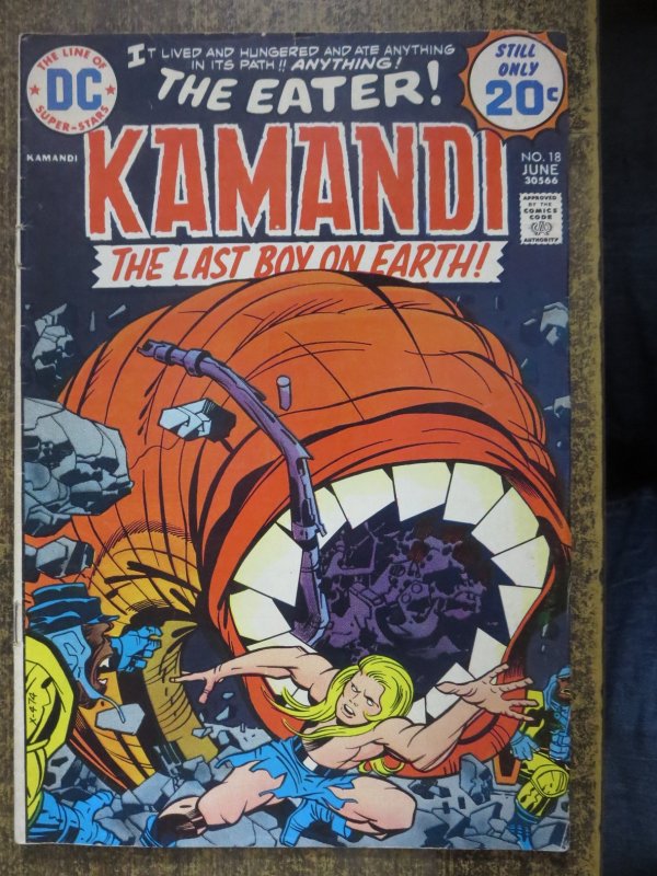 KAMANDI 18 G June 1974 DC Kirby! COMICS BOOK