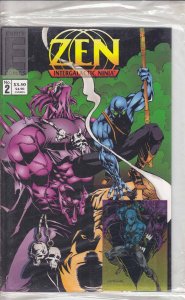 Zen Intergalactic Ninja Color #2 (with card) VF/NM ; Entity