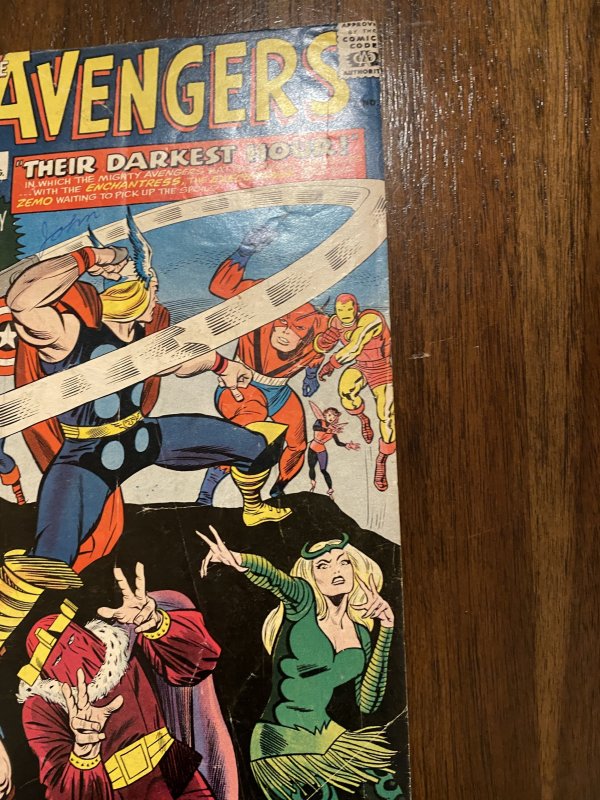 The Avengers #7 Regular Edition (1964)second app of zeno