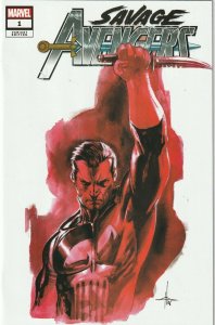 Savage Avengers # 1 Dell Otto Punisher Fan Expo Variant NM Marvel [C1]