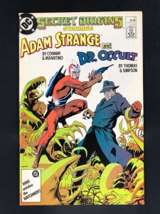 Secret Origins #17 (1987) Adam Strange and Dr. Occult