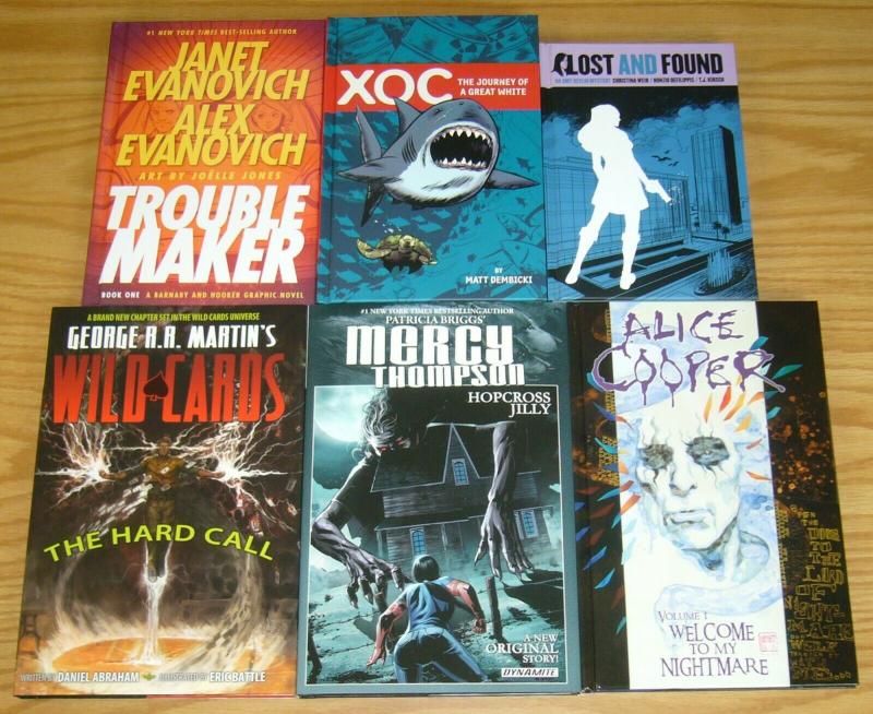 Wholesale lot of (10) HCs - marvel avengers alice cooper +more (value: $242.90)