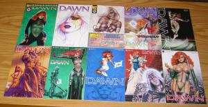 Dawn #½ & 1-6 VF/NM complete series + (9) more - joe linsner - bad girl set