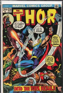Thor #214 (1973) Thor