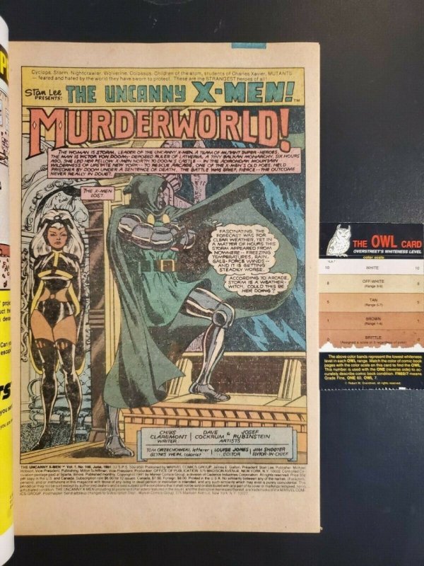 Uncanny X-Men #146 (1981) VF- (7.5) Murderworld! vs Arcade Claremont Cockrum|