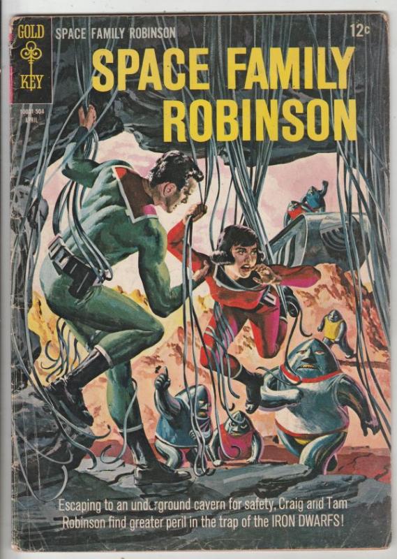 Space Family Robinson, Lost In Space #12 (Apr-65) VG+ Affordable-Grade Will R...