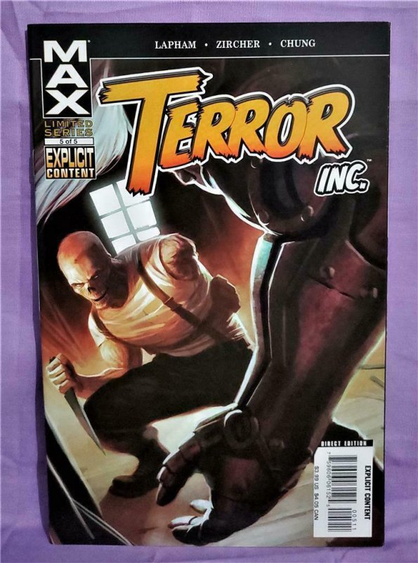 TERROR INC #1 - 5 Patrick Zircher David Lapham Marvel MAX (Marvel, 2007)! 