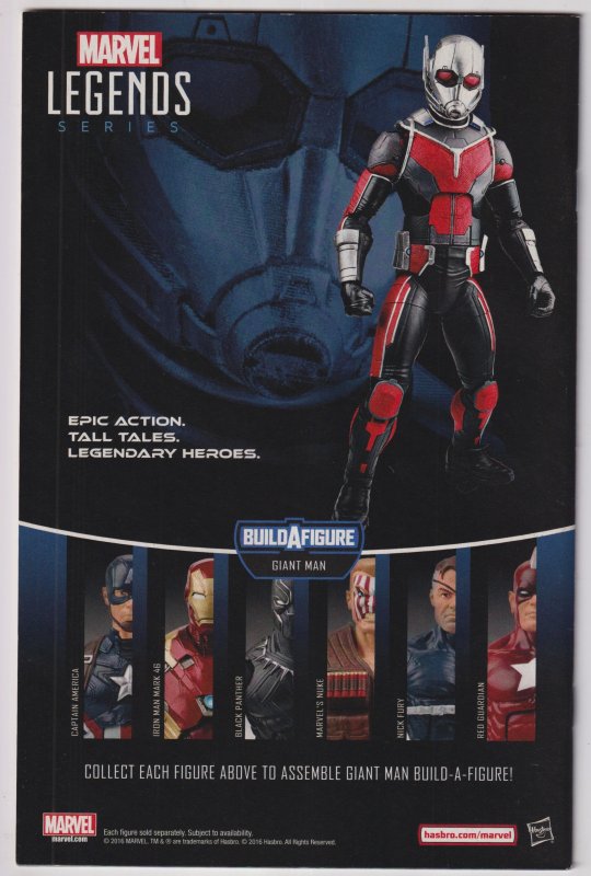 Civil War II #1 Dodson Cover (2015) Hip-Hop cover