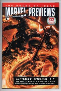 MARVEL PREVIEWS #23, NM, 2005, Ghost Rider Sentry Garth Ennis