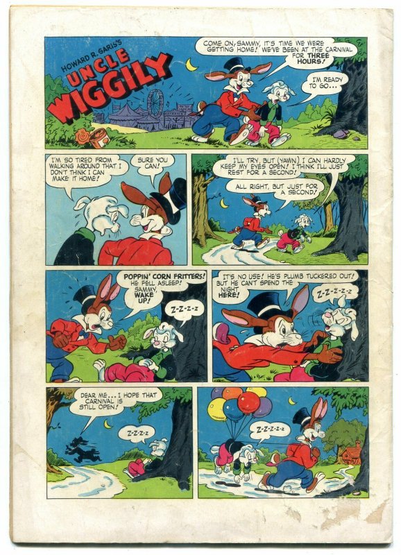 Uncle Wiggily- Four Color Comics #428 1952- Golden Age Funny Animals VG