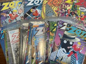 Zot! #1-36 complete run (1984) Scott McCloud, includes issue #14 1/2