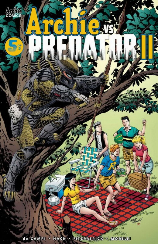 ARCHIE VS PREDATOR 2 (2019 ARCHIE) #5 VARIANT CVR D ORDWAY PRESALE-01/15