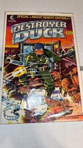 Destroyer Duck 1, 1st Appearance of Groo, VF Condition 1982 Eclipse