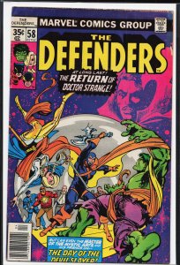 The Defenders #58 (1978) The Defenders