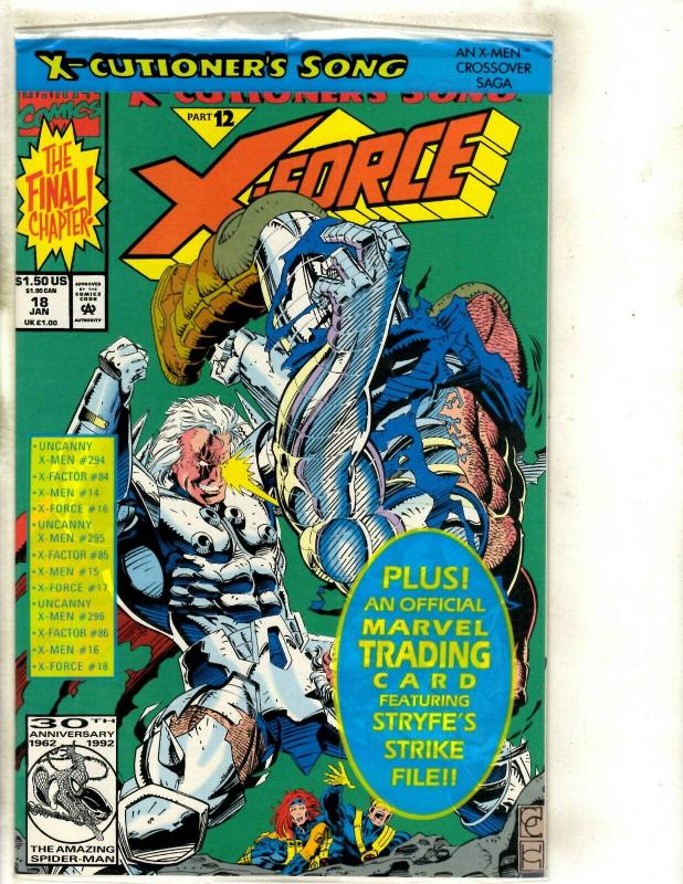 12 X-Force Marvel Comics # 1 3 4 5 6 7 12 13 14 16 17 18  EK4