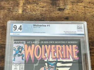 Wolverine #1 (1988). PGX-9.4-501276953. 1st app Wolverine as Patch.
