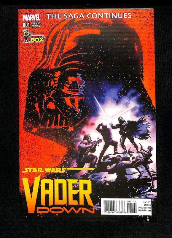 Star Wars: Vader Down #1 Mike Mayhew Variant Comic Con Box Exclusive