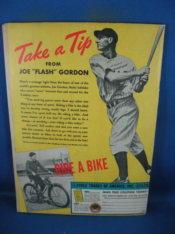 TIP TOP COMICS 41 VG F TARZAN 1939