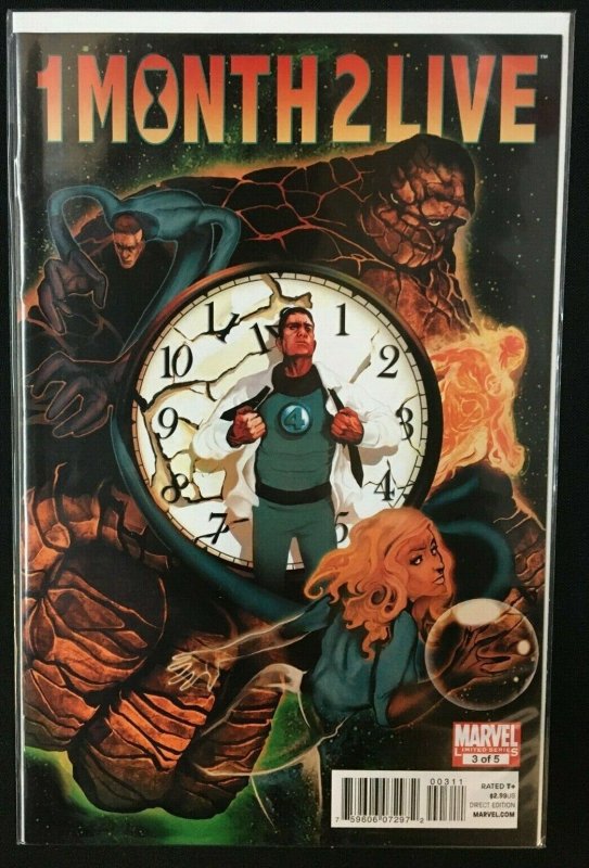 MARVEL COMICS 1 MONTH 2 LIVE #1-5 VF-NM 5 COMICS