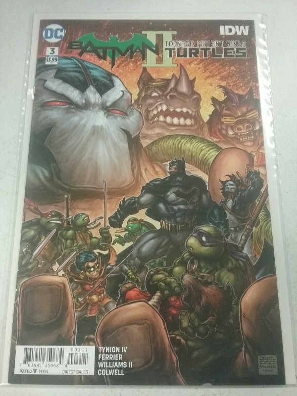 BATMAN TEENAGE MUTANT NINJA TURTLES II #3 2018 DC IDW NW133