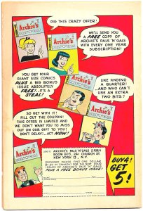 ARCHIE'S MAD HOUSE #23 (Dec1962) 4.0 VG  Teen Jokes and Satire!  Dan DeCarlo!