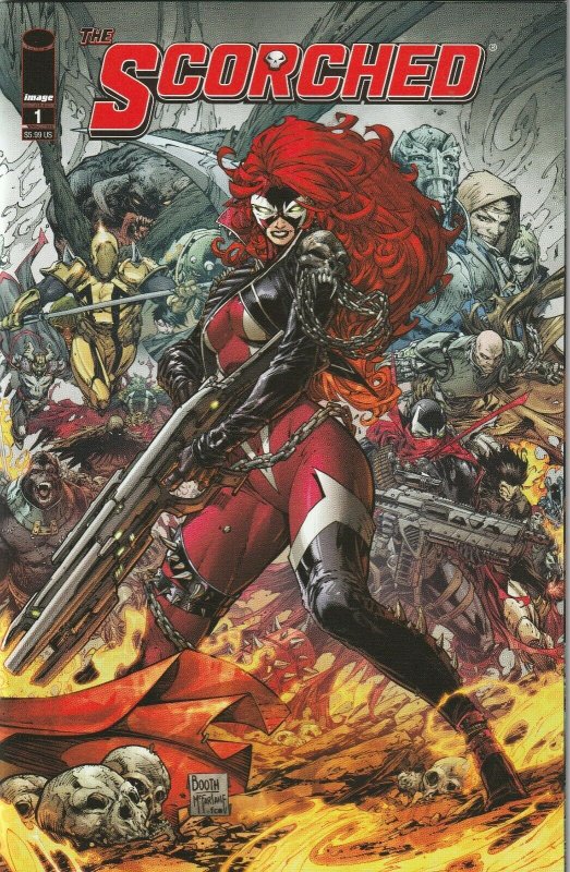 Spawn Scorched # 1 Booth Cover B NM Image