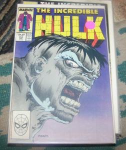 Incredible Hulk  # 354 Feb 1989 Marvel joe fixit grey hulk vegas mobster