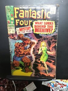 Fantastic Four #66 (1967) Low grade 1st Adam warlock! GD- Kirby Art