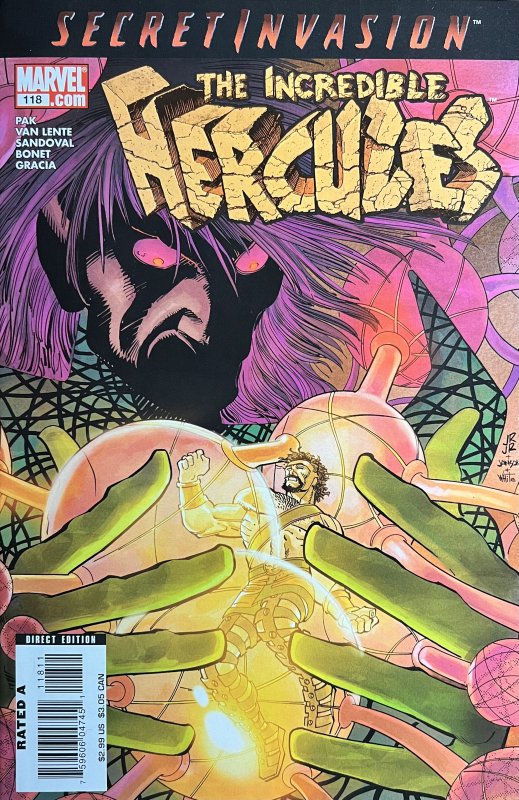 Incredible Hercules #118 (2008) NM Condition