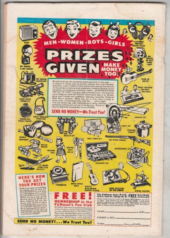 Durango Kid, The #31 (Sep-54) VF High-Grade Durango Kid, Dan Brand and Tippi