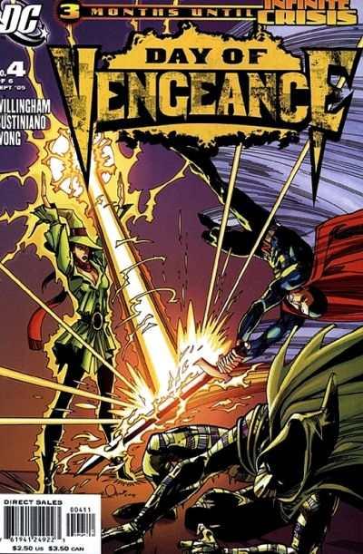 Day of Vengeance #4, VF+ (Stock photo)