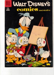 Walt Disney's Comics and Stories #199 (1957) FN+ All Barks! Donald Artis...