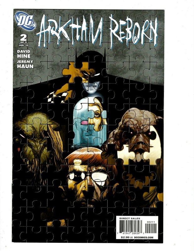 4 DC Comics Arkham Reborn # 1 2 3 + Battle Cowl Asylum # 1 NM 1st Print HR8 