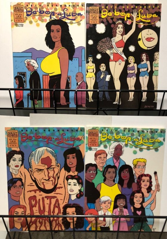 LOCAS (1990s La Cupula) 1-4 Jaime Hernandez Barcelona edition