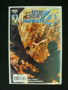 Fantastic Four True Story #1-4 Complete Set Run Marvel Limited Series NM