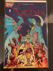 DRACULA VLAD IMPALER #1  TOPPS COMICS 1993 VF/NM