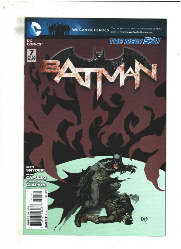 BATMAN THE NEW 52 #7 DC COMICS NM 