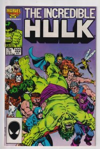 The Incredible Hulk #322 (1986) Hulk
