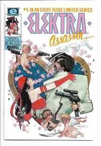 Elektra: Assassin #4 (1986) VF/NM