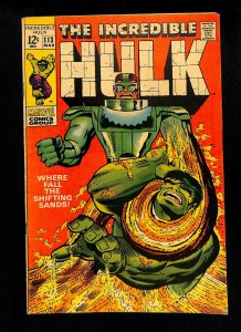 Incredible Hulk (1962) #113 Sandman!