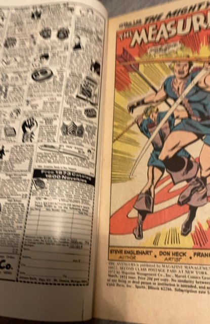 The Avengers #109 (1973)Hawkeye quits